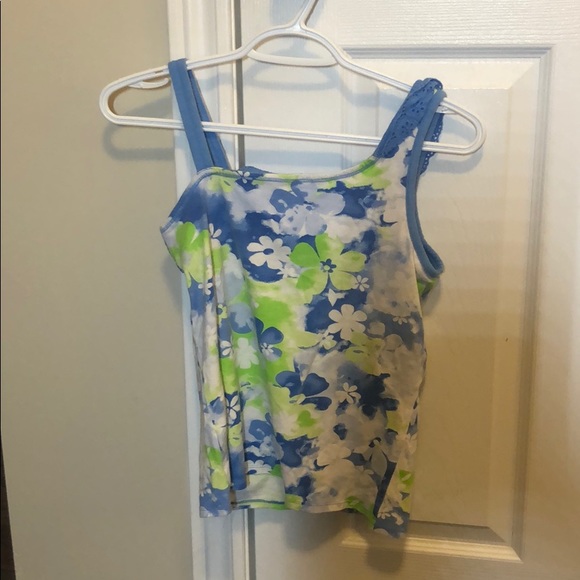 JUSTICE Floral Top - Picture 3 of 3